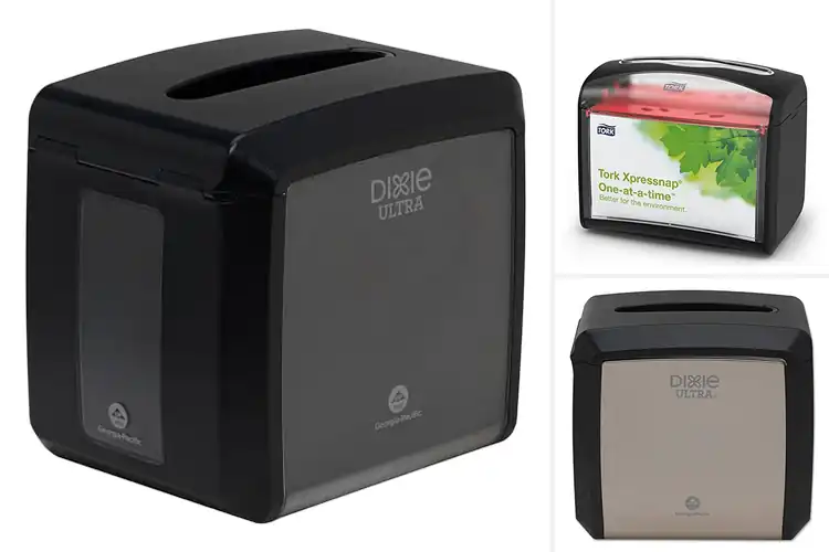 Detailed view of Best Tabletop Napkin Dispensers
