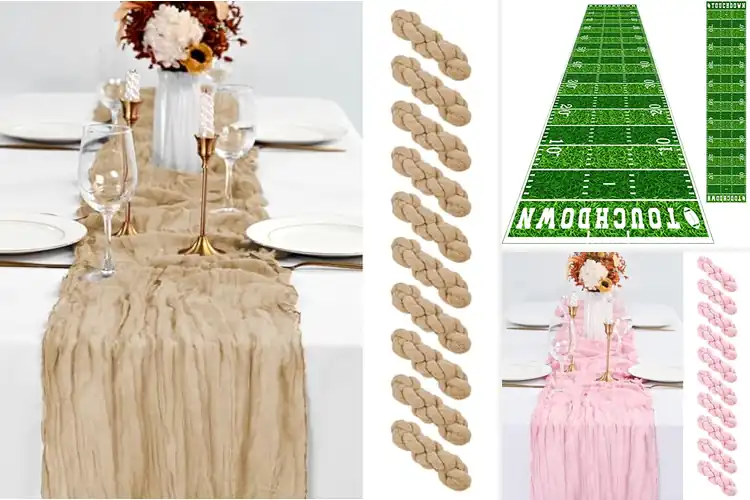 Detailed view of 10 Best Ten Foot Table Runners: Elevate Your Table