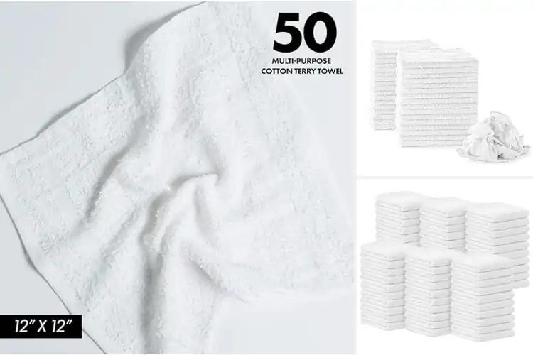 Detailed view of 10 Best Terry Cleaning Towels for Spotless Homes