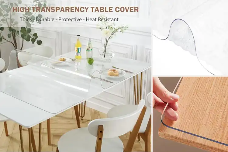 Detailed view of Best Thick Plastic Table Cover