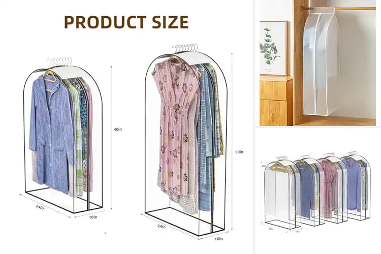 Detailed view of 10 Best Thickened PEVA Cloths: Fresh & Easy Storage