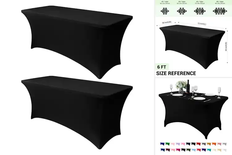 Detailed view of 10 Best Universal Table Fit Tablecloths for Easy Elegance