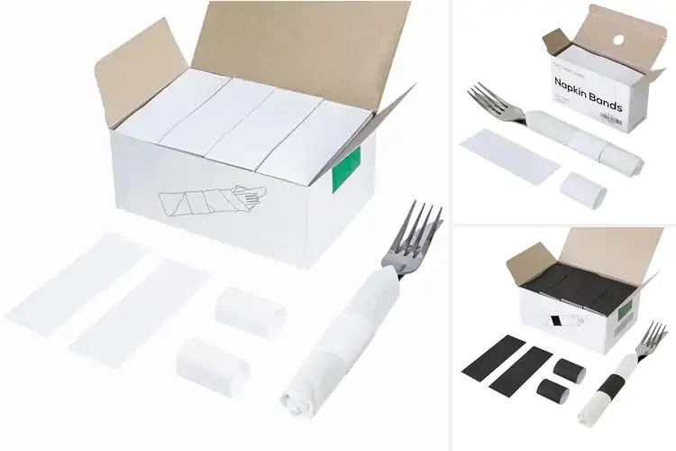 Detailed view of Best Value Napkin Bands