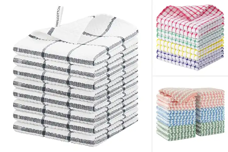 Detailed view of 10 Best Value Pack Dish Cloths: Durable & Easy