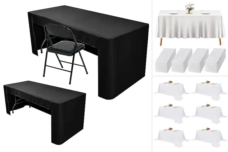 Detailed view of Best Versatile Event Table Covers