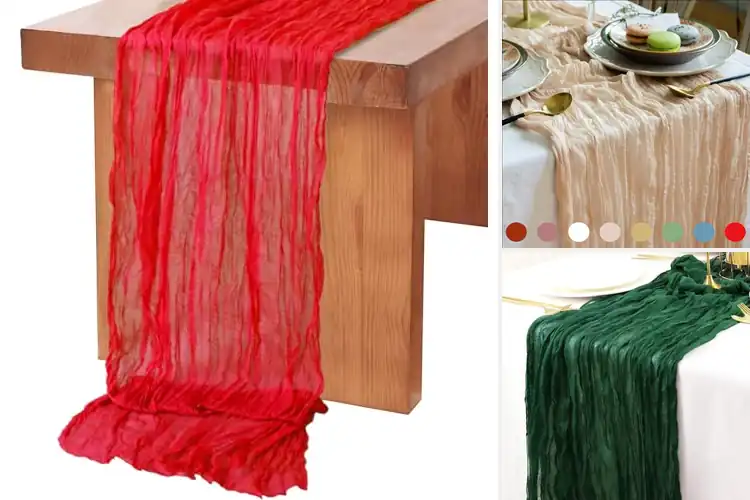 Detailed view of 7 Best Vintage Cheesecloth Fabrics for Soft, Natural Decor