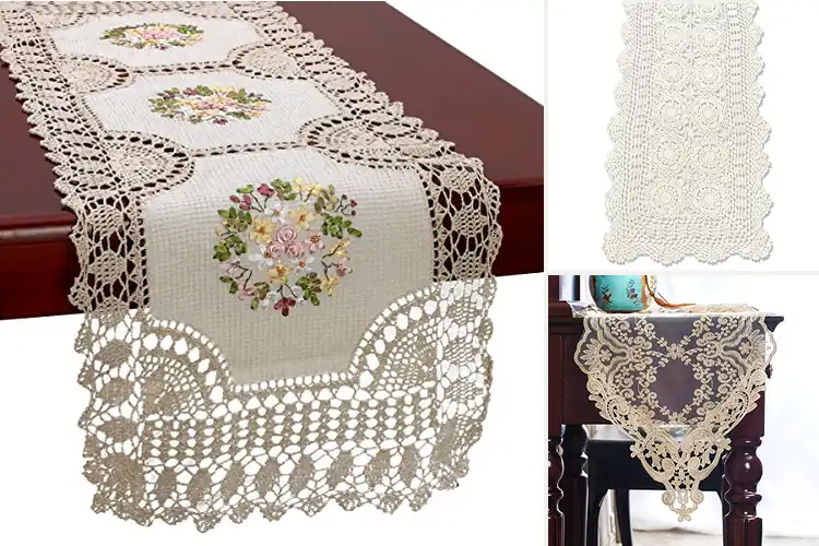 Detailed view of Best Vintage Shabby Table Runner: Top 10 Picks for Your Home