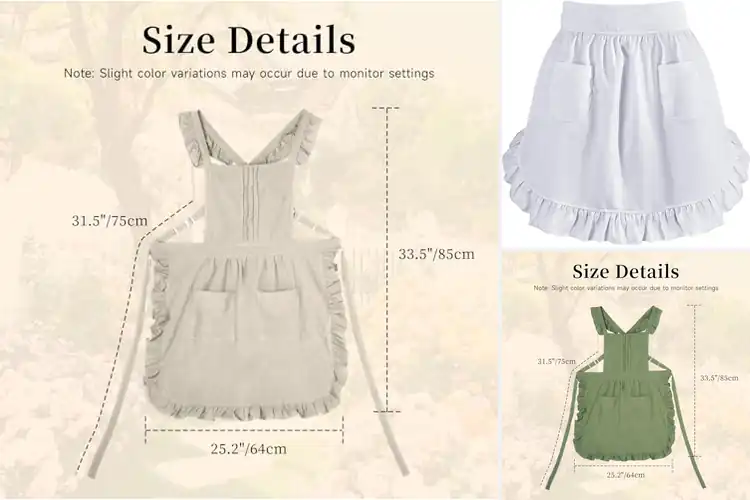 Detailed view of Best Vintage Skirt Aprons