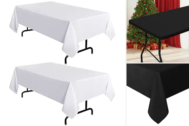 Detailed view of 10 Best Washable Polyester Table Covers: Stain-Proof