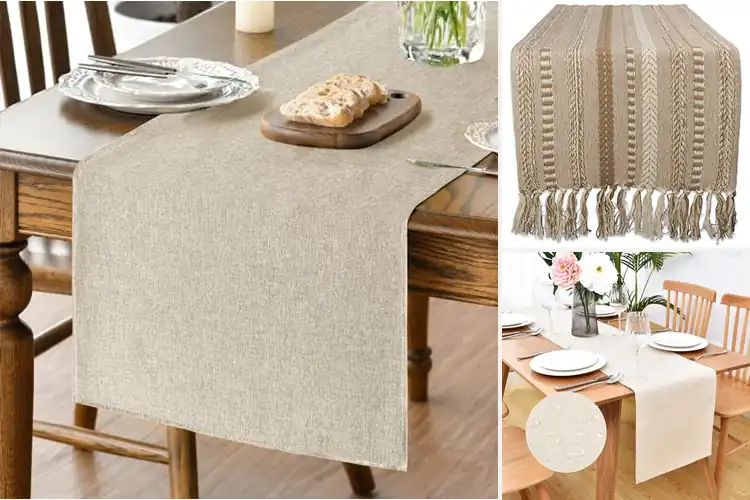 Detailed view of 10 Best Washable Table Runners: Easy Style