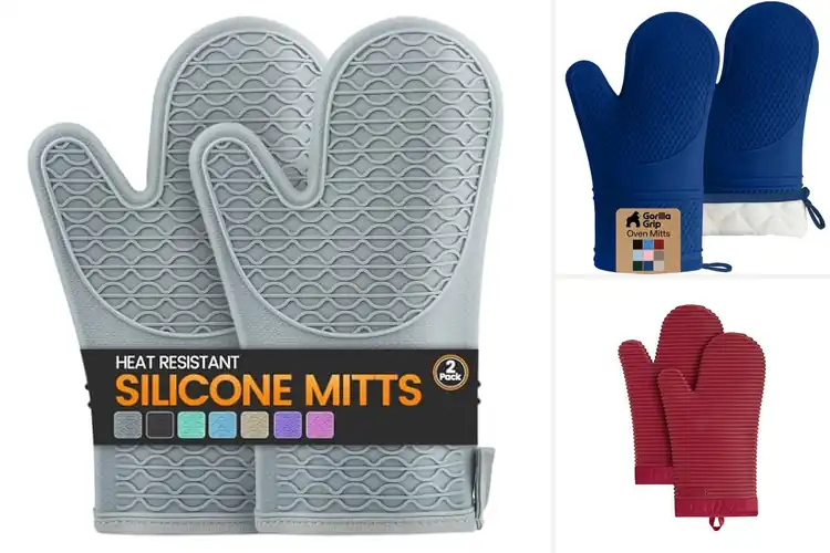 Detailed view of Best Water Resistant Silicone Oven Mitts