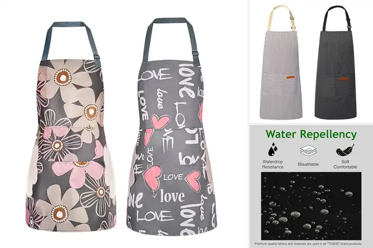 Detailed view of 10 Best Waterproof Cooking Aprons: Spill-Proof Protection