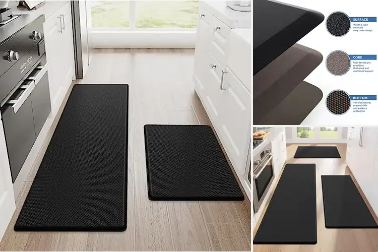 Detailed view of 10 Best Waterproof Kitchen Rugs: Slip-Proof Comfort