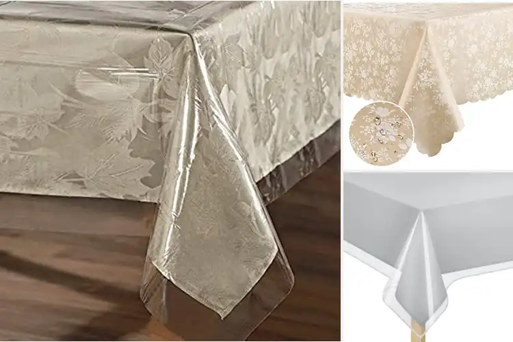 Detailed view of Best Waterproof Plastic Tablecloths For Dining