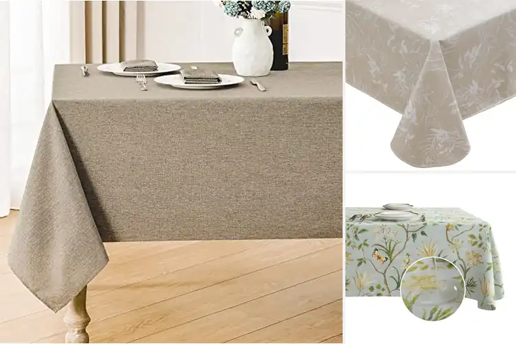 Detailed view of 10 Best Waterproof Stain-Resistant Table Covers Top Picks