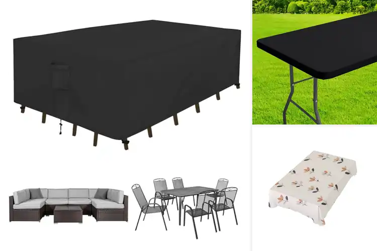 Detailed view of 10 Best Waterproof Table Cover: Dine Worry-Free