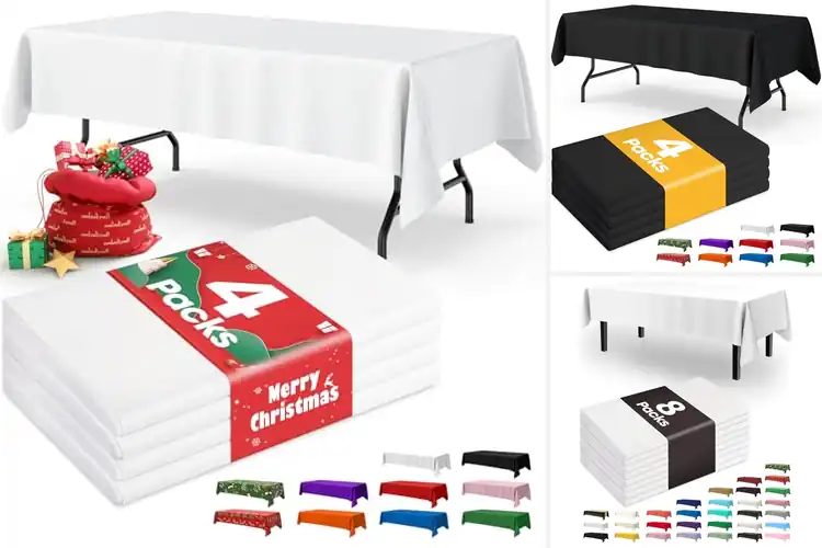 Detailed view of 10 Best Waterproof Table Covers for Parties: Hassle-Free