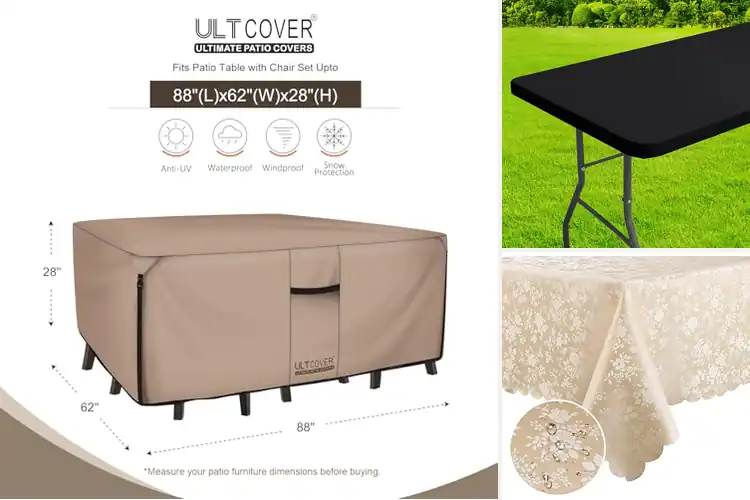 Detailed view of 10 Best Waterproof Table Covers – Keep Spills at Bay