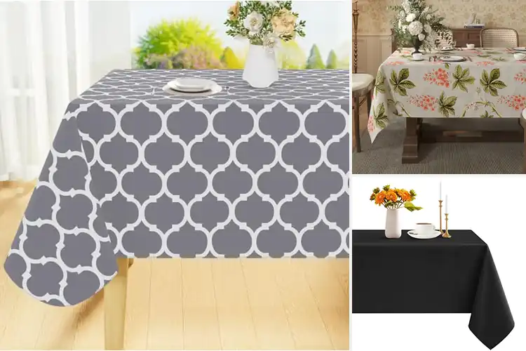 Detailed view of Best Waterproof Tablecloths For Messes