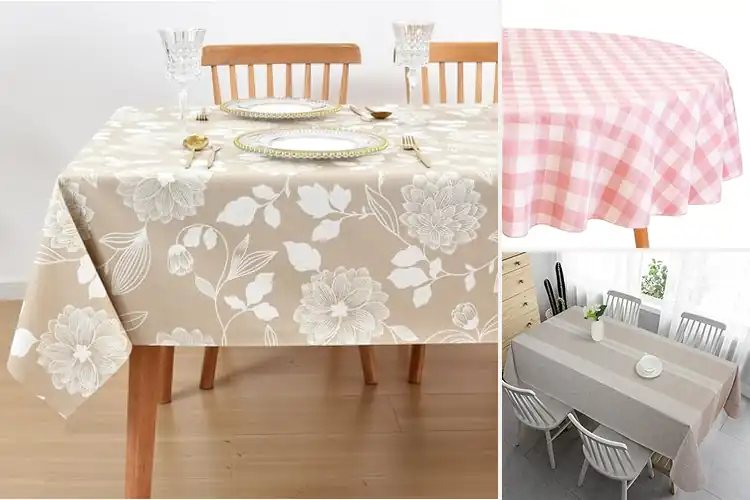 Detailed view of Best Waterproof Tablecloths From PEVA
