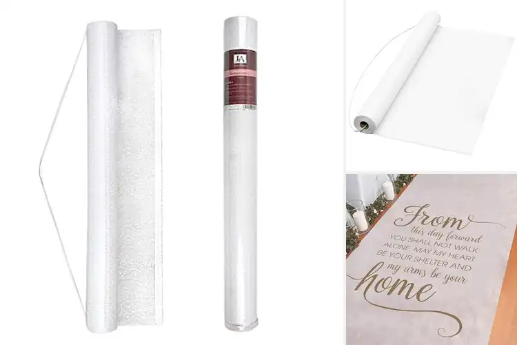 Detailed view of 10 Best Wedding Aisle Runners: Walk the Aisle in Style