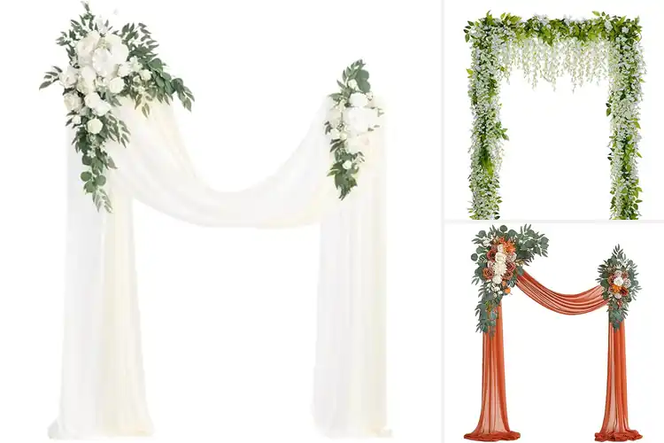 Detailed view of Best Wedding Arch Decor