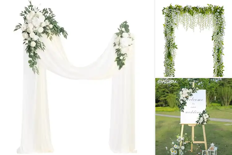 Detailed view of 10 Best Wedding Arch Decorations to Wow Your Guests
