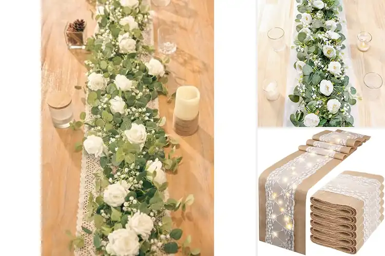 Detailed view of Best Wedding Decor Table Runner