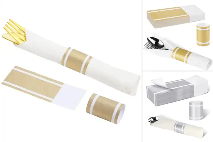 Detailed view of Best Wedding Napkin Bands