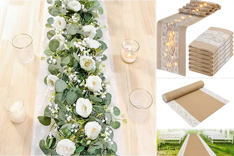 Detailed view of Best Wedding Party Decor Runners