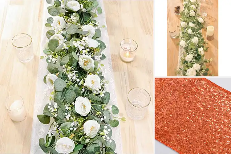 Detailed view of Best Wedding Party Decor Table Runner