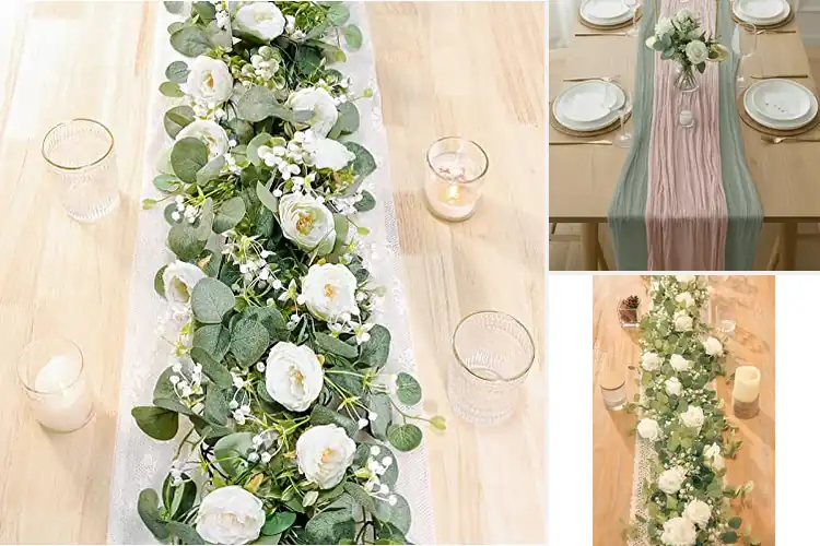 Detailed view of Best Wedding Party Table Runner For Decor