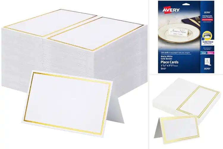 Detailed view of Best Wedding Place Cards: 10 Elegant Designs to Wow Guests