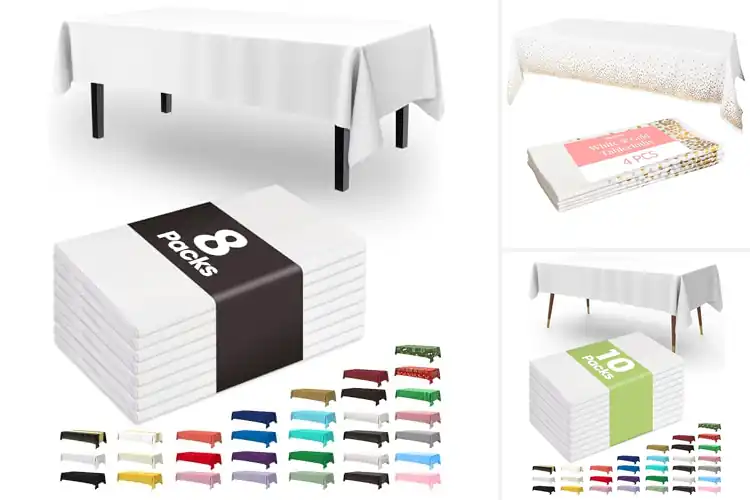 Detailed view of Best Wedding Table Cloths Disposable