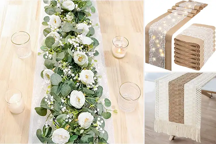 Detailed view of Best Wedding Table Decor Runner