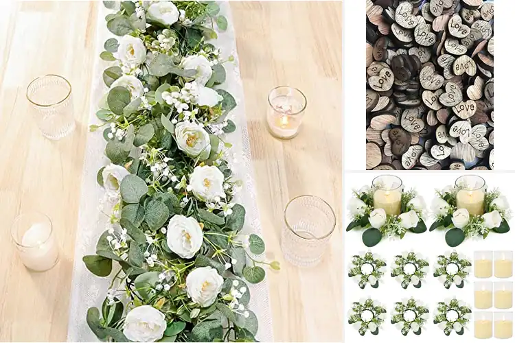 Detailed view of 10 Best Wedding Table Decorations for Memorable Receptions