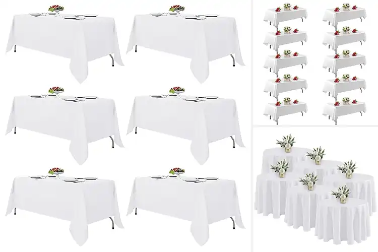 Detailed view of 10 Best Wedding Table Linens to Wow Your Guests
