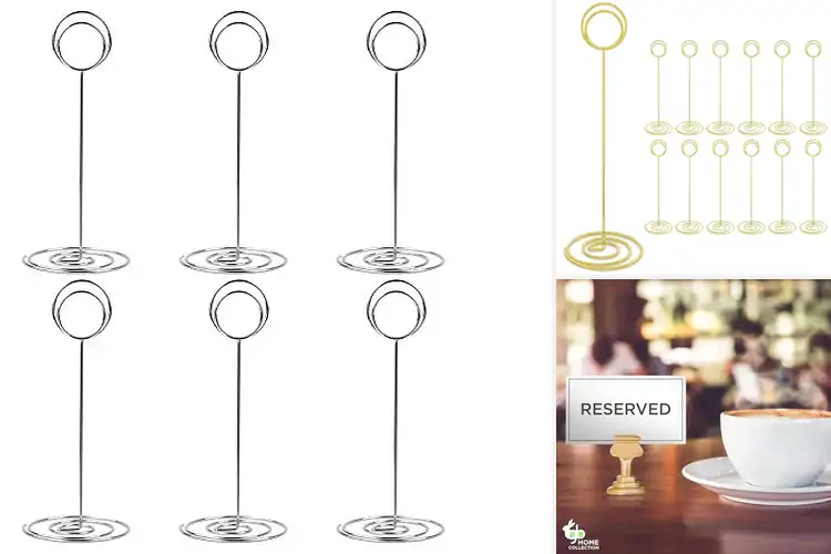 Detailed view of Best Wedding Table Number Stands