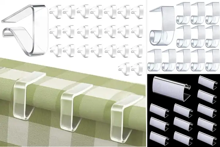 Detailed view of 10 Best Wedding Tablecloth Clips: Flawless Reception Secrets