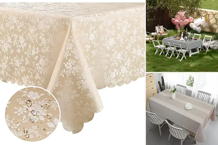 Detailed view of 10 Best Wipeable Tablecloths: Quick Cleanup & Durable Feel