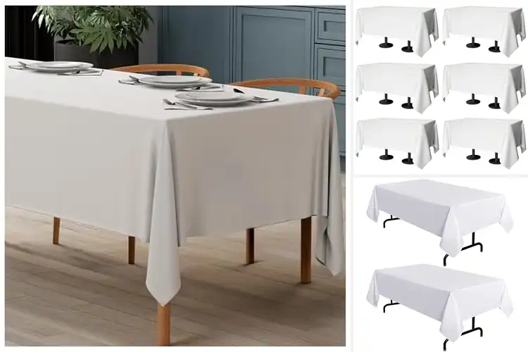 Detailed view of Best Wrinkle Free Polyester Tablecloths