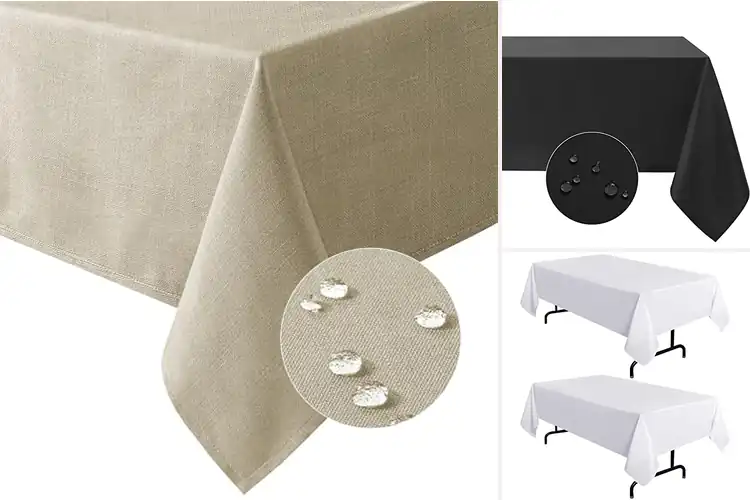 Detailed view of 10 Best Wrinkle Free Tablecloths for Effortless Hosting