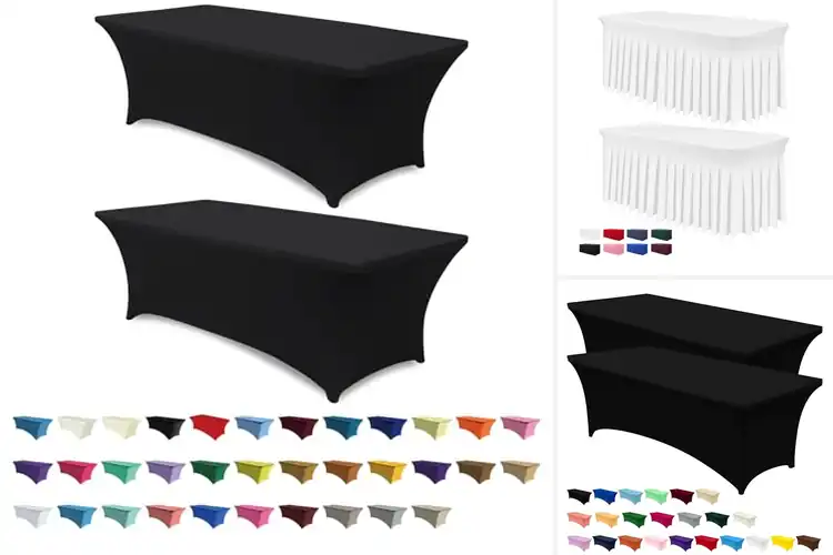 Detailed view of 10 Best Wrinkle-Resistant Covers for Effortless Events