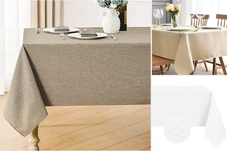 Detailed view of 10 Best Wrinkle Resistant Table Clothing for Effortless Hosting