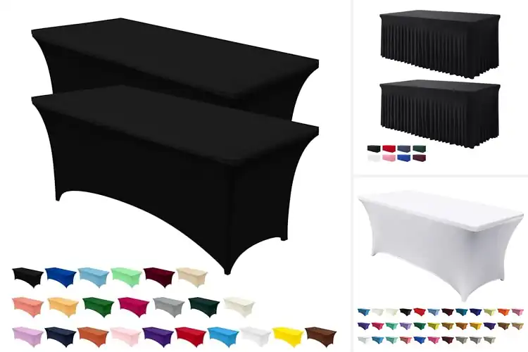 Detailed view of Best Wrinkle Resistant Table Covers For A Sleek Look