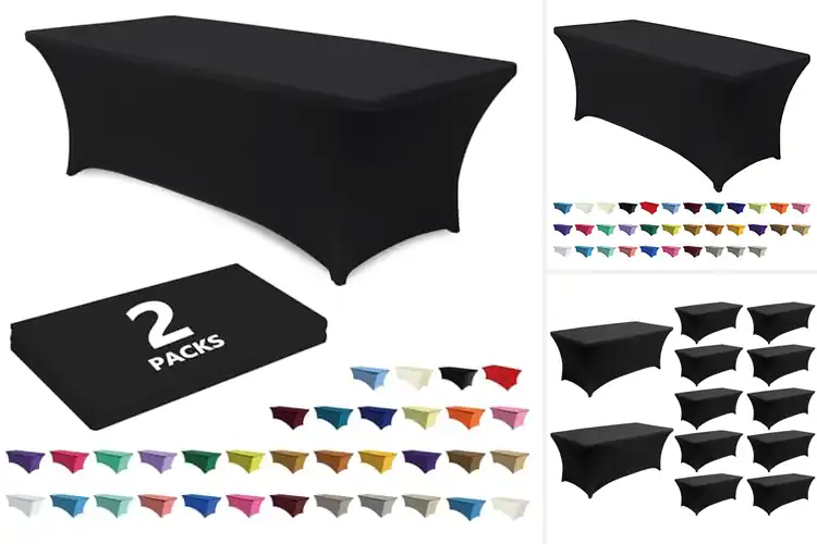 Detailed view of Best Wrinkle Resistant Table Covers For Reuse