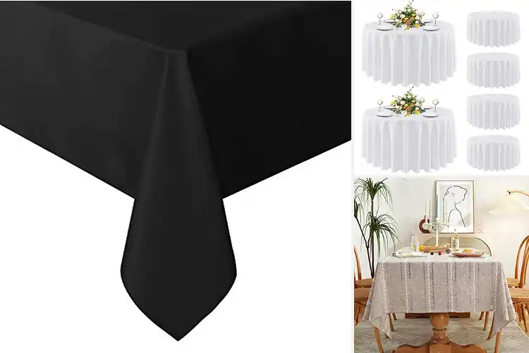 Detailed view of 10 Best Wrinkle-Resistant Tablecloths for Effortless Elegance