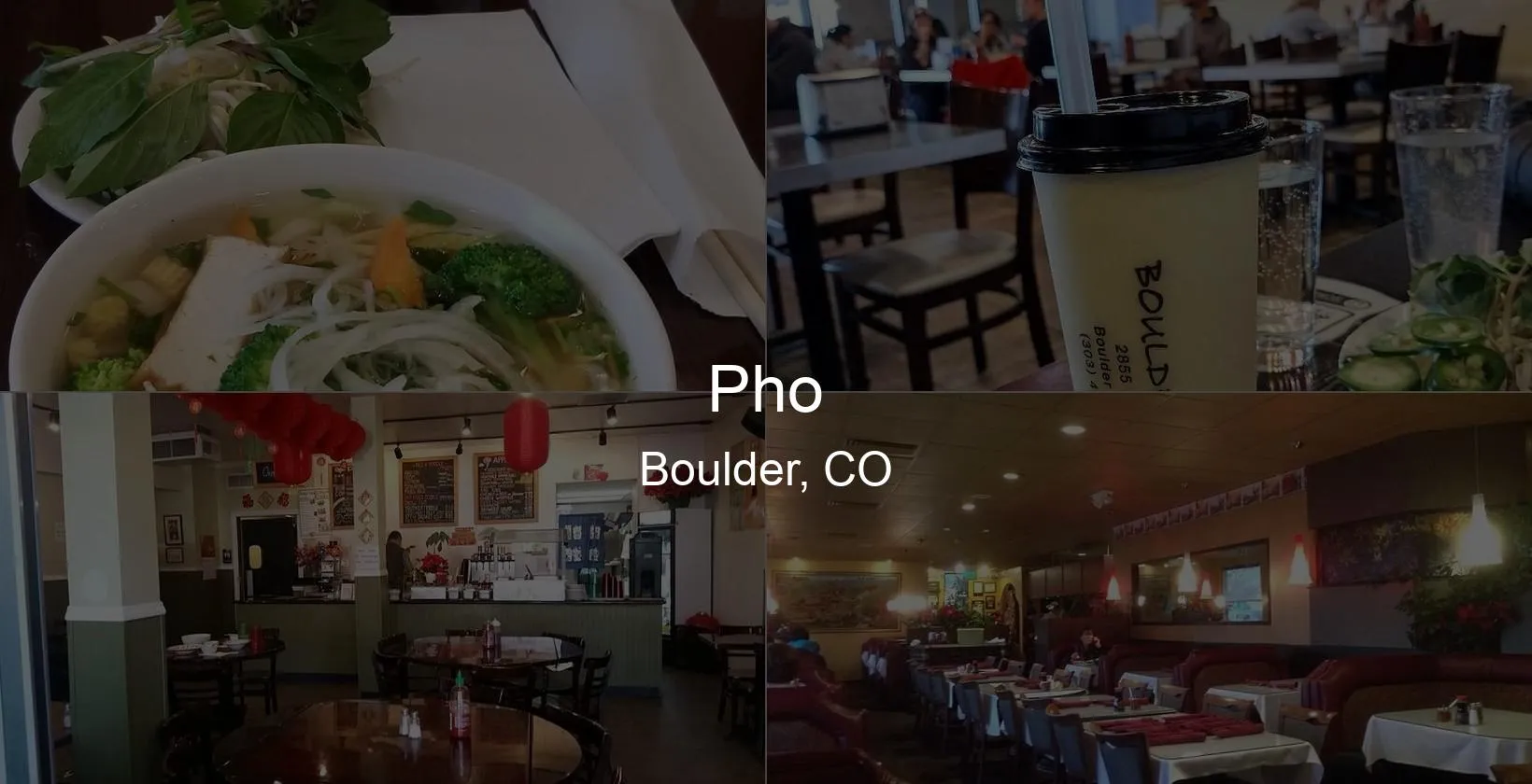 Photo of Pho in Boulder, CO