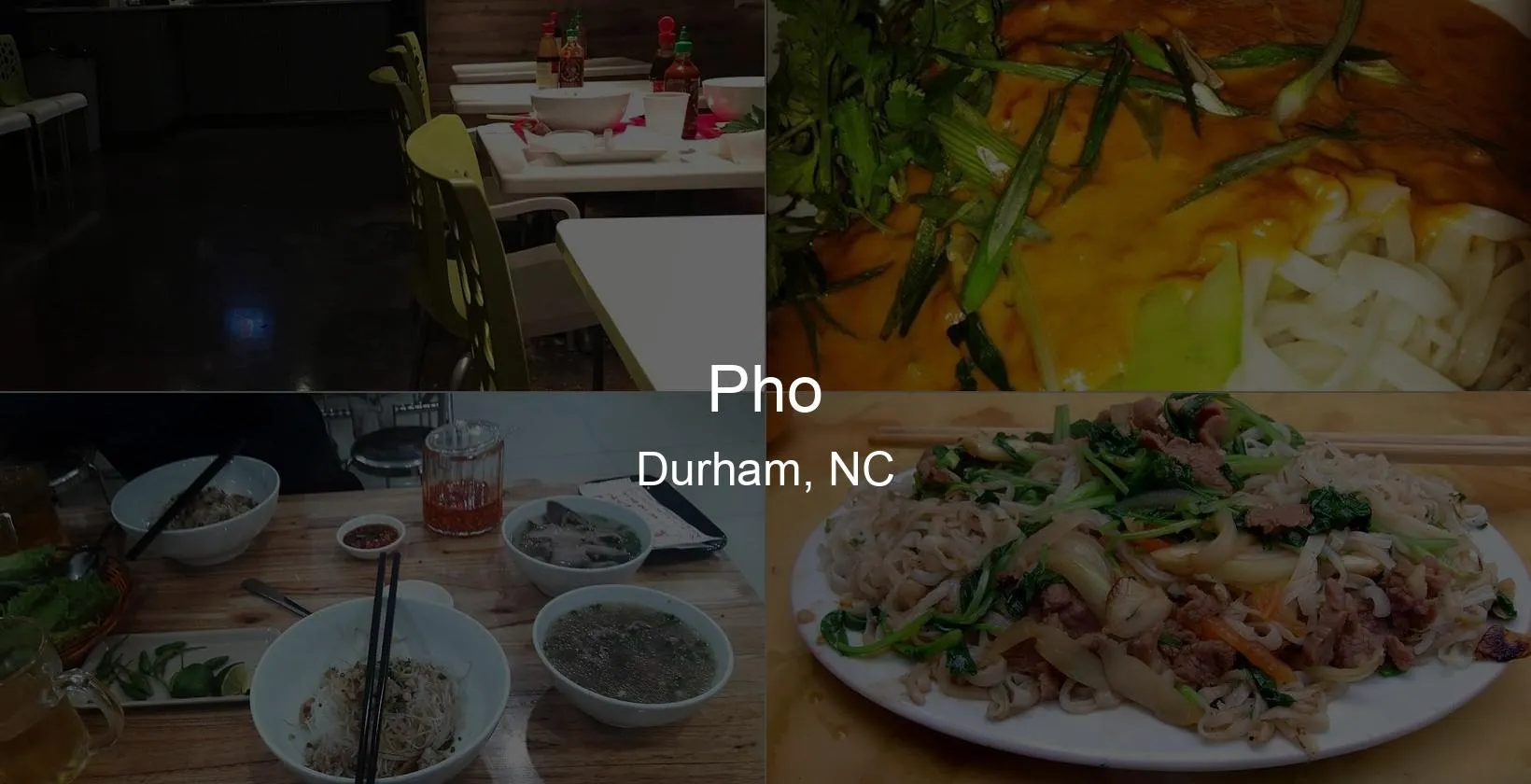 Photo of Pho in Durham, NC