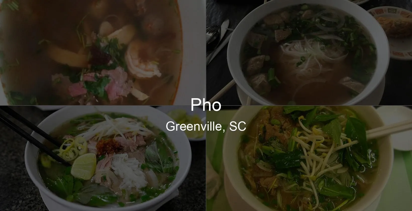 Photo of Pho in Greenville, SC